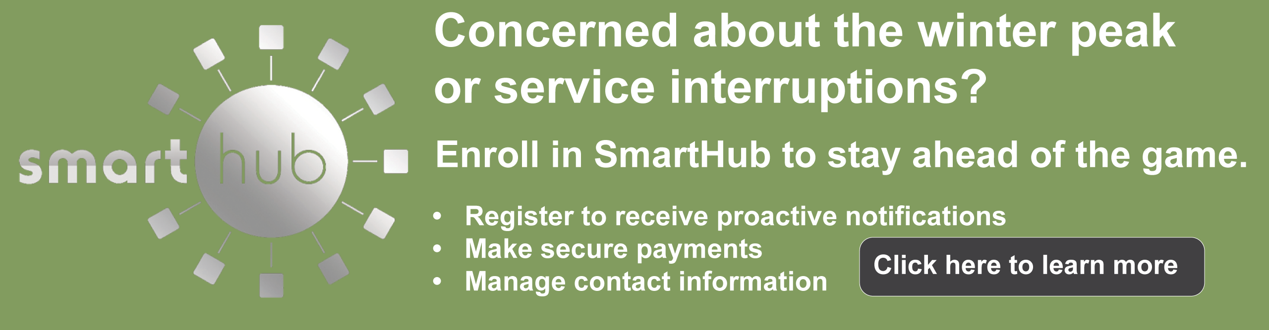 SmartHub registration information