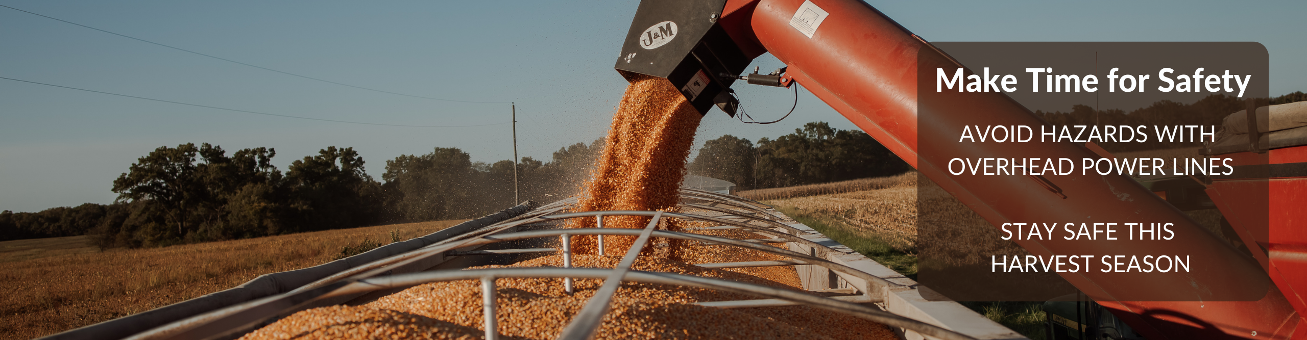 Harvest Season - be safe